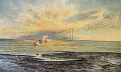 Sunset on the Ocean Art Instant DIGITAL Dopamine Décor Zen Soothing You Print