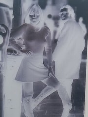 5##Photo negative film -Vintage- Kissing women – Lesbian couple – Love – Kiss