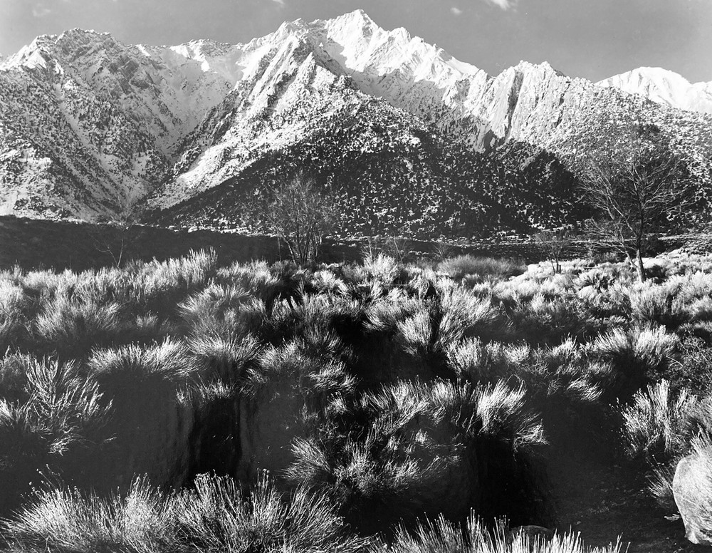 Western High-Desert Mountain Photo 20×24″ USA Nature Landscape Off-Grid Camping