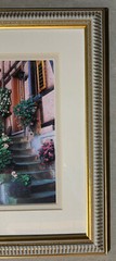 Scanlan Photo Matted Framed «Steps in Time» in Alsace, France