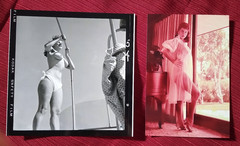 Two (2) Jackie Miller photos: one 6×6″ – one 4×6″ Restrikes —