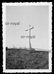 Weißenberg Stuhm 1930s – West Prussia Cross Stone Cross – Pomerania – Photo 6x8cm