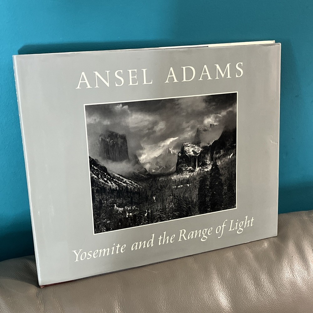 STATED FIRST PRINTING HB/DJ YOSEMITE AND THE RANGE OF LIGHT By ADAMS ANSEL Book