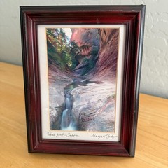 «West Fork Sedona» Margaret Jackson Framed Signed Original Photograph 8.5″x6.5″