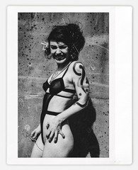 Art model Heather Instax Wide Instant Film Print