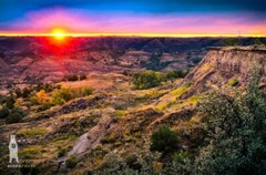 North Dakota Badlands Sunset – Fine Art Prints – Landscape Photography Décor