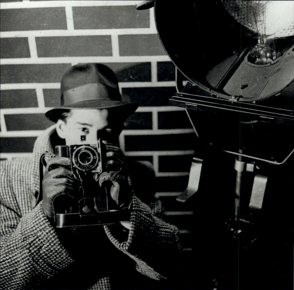 1987 Helmut Newton Self Portrait Yva»s Studio Berlin Germany Art Photo Gravure