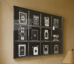 Vintage Cameras Photo Print, «Camera Cubby». Film Photography Wall Art – New!