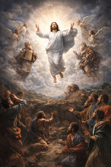 Transfiguration Jesus Christ Custom Image Picture Photo Wallpaper Background 0.9