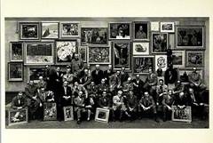 Art Students League 1950 Art Print Card Photo By Arnold Newman Fotofolio 4”x6”