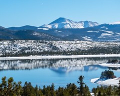 Frisco Vail Breckenridge Area Mountain Lake Reflection Photo Print Poster 16×20