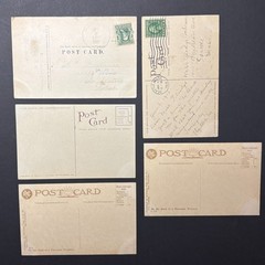 Vintage Early California Historical Scenes Points of Interest Postcards.