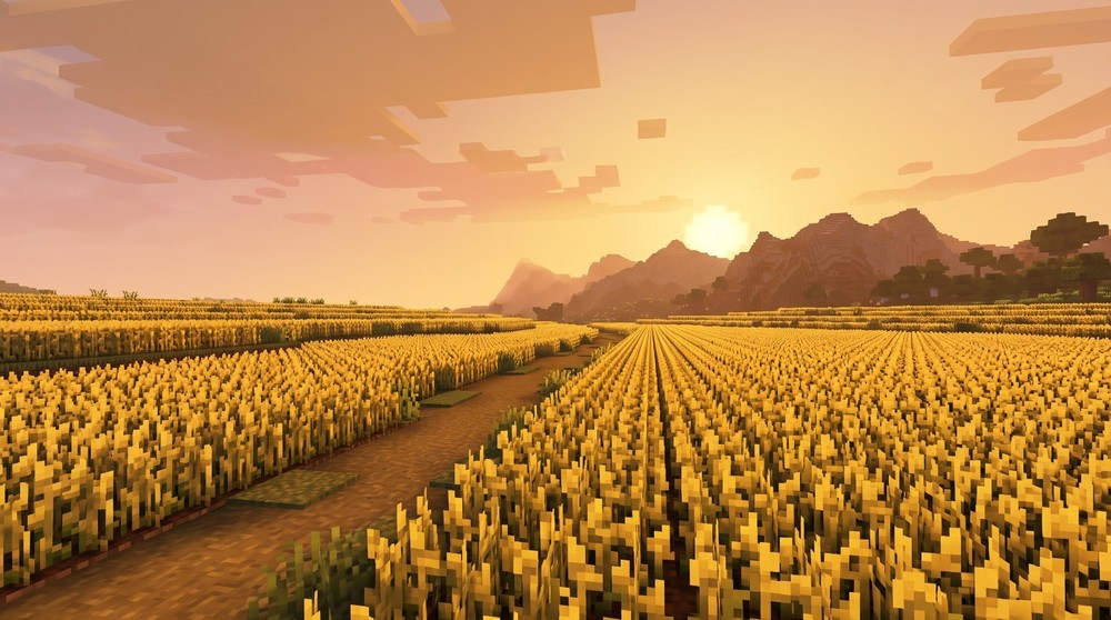 Minecraft Wallpaper Digital Image Picture Photo Desktop Background AI Art Poster