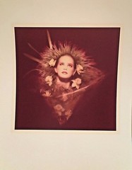 VINTAGE SURREAL MODERNIST PORTRAIT FIGURE FLOWER BOQUET PHOTOGRAPH AVANT GARDE