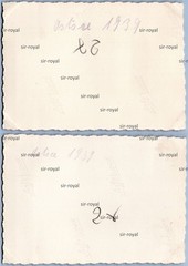 2x Rewahl West Pomerania 1939 – Family – 1930s Poland Rewal – Photo 6x9cm