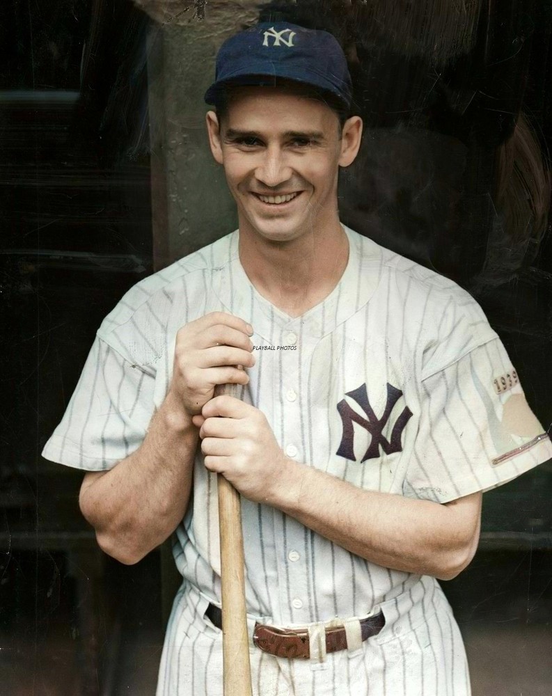 Joe Gordon NY Yankees 8×10 Colorized Print-FREE SHIPPING