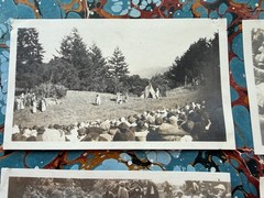 6 MT. TAMALPAIS MOUNTAIN PLAY ORIGINAL CIRCA 1918 VINTAGE PHOTOS 2 3/4″ x 4 1/2″
