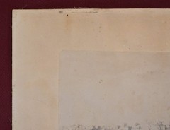 Vintage Photograph / Print Focusing on a Bridge Crossing a Body of Water