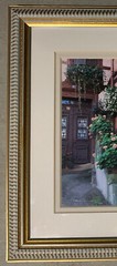 Scanlan Photo Matted Framed «Steps in Time» in Alsace, France