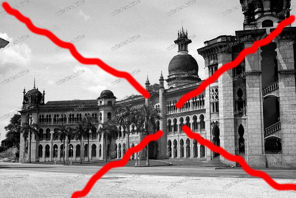Negative-Kuala Lumpur-Malaysia-Station-Architectural-Transport-1930s-55