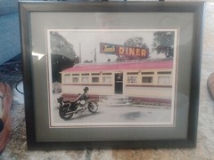 Allan I Teger Hand Colored Photo Print