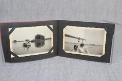 VINTAGE PHOTOGRAPHS Mini Photo Album Snapshot 9x6cm Family Black White 1950s
