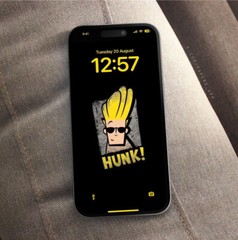 Johnny Bravo Digital Mobile Background Wallpaper | High Resolution | 1080x1920px