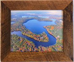 Otter Lake, Eagle River Chain, Vilas Co., Wisc. Overhead Photo. Frame Optional.