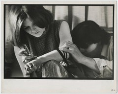 HEROIN ADDICT: Los Angeles, 1966 / Lawrence SCHILLER /PIX-K/ VINTAGE / STAMPED