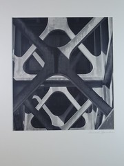 Richard Garrod, silver gelatin, black and white photograph, Oregon Bridge