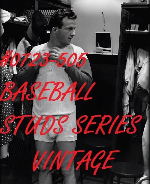 VINTAGE MALE PORTRAIT #0723-505-ATHLETES SERIES – BASEBALL -free ship in usa