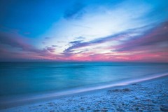 Gulf Coast Beach Sunset Destin Florida Coastal Seascape Photography Print