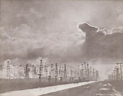 HUNTINGTON BEACH Surf City STORM Coast Hwy OIL WELLS Photo Print 948 11″ x 14″