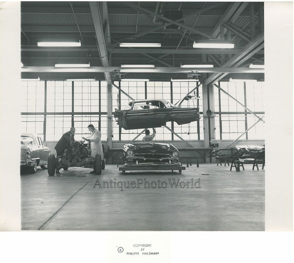 Chrysler research auto labs vintage art photo by Philippe Halsman