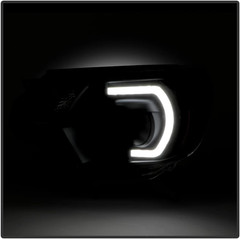 – for 2012 2013 2014 2015 Toyota Tacoma Pickup Black Housing LED Tube Projector