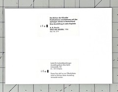 A.R. Penck (Ralf Winkler) 1939–2017 – Art Photo Print Announcement Card Berlin