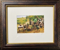 Tuscany Framed Photo-4” X 6” Photo 11.75” X 10.75” Frame Matted And Glass