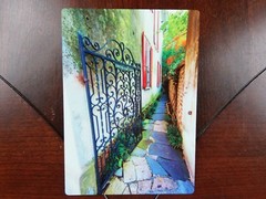 Pirates Courtyard Images Colors of Charleston South Carolina SC Metal Photo