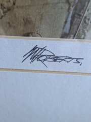 Martin Roberts Framed Signed Photo