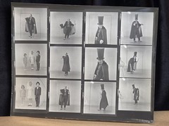 NEWLY FOUND! Hendrickson PHOTO Contact Sheet Proof & Negs ACTOR PORTRAIT SESSION