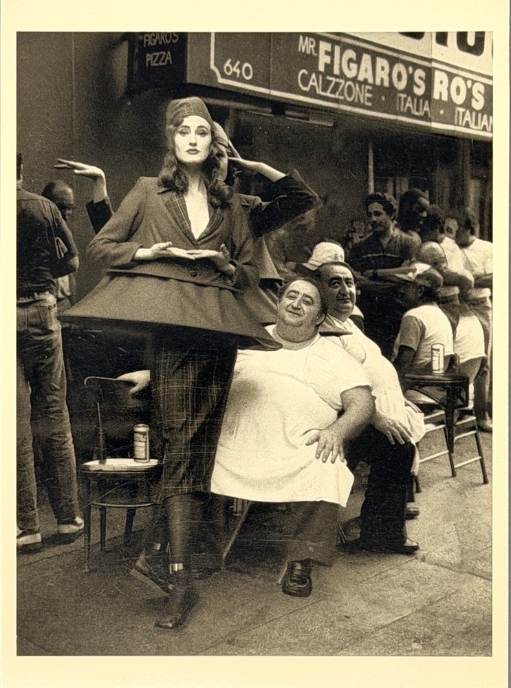 Eugenie and Carmine, NYC 1986 Fotofolio Art Photo Print Card By John Chan 4”x6”