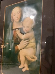 Vintage Picture Mother And Child Cadre Atelier D Art Framed F. C.