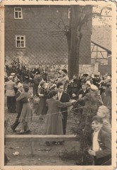 Photo Postcard Outdoor Dance Event with Live Music Fashion Snapshot