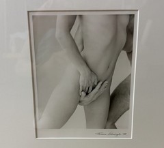 Original Signed Photograph By Franco Salmoiraghi Dated 1988 ‘Torso And Hand’