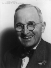 Harry S. Truman Photograph – Vintage Photo from 1945