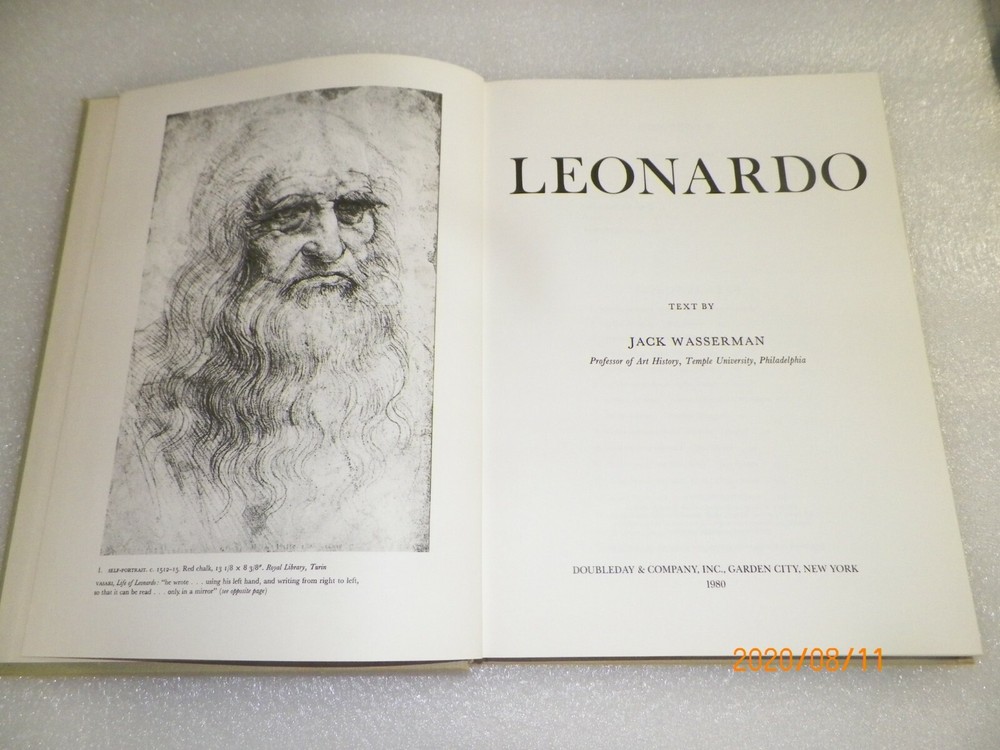 LEONARDO by JACK WASSERMAN , 1980 DOUBLEDAY