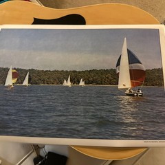 Sailing On Beautiful Kentucky Lake Art Photo Placement