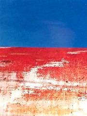 SIGNED VINTAGE ABSTRACT SURREAL MODERNIST STUDY COLOR PHOTOGRAPH