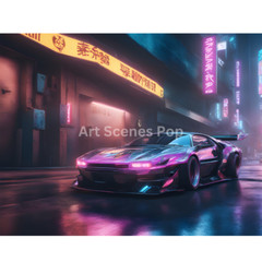 Cyberpunk Car Digital Art Wallpaper Image Picture Photo 2024 By Art Scenes Pop