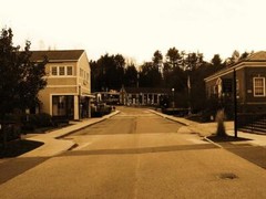 G-S-4 Ghost Town Photo (3 Monochromatic Shades, 3 Sizes Available)